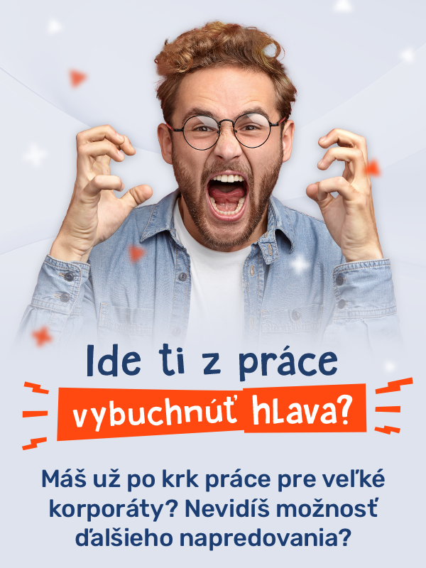 Ide ti z práce vybuchnúť hlava?